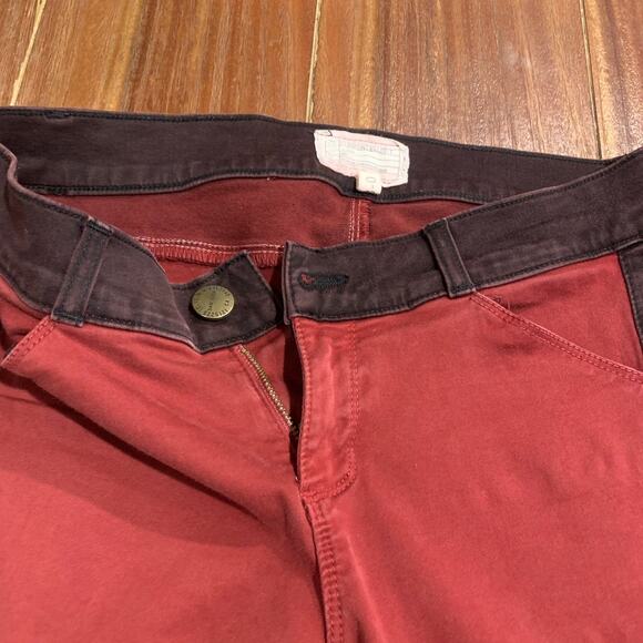 Current/Elliott The Rider Legging Crimson Women’s Jegging Jeans Size 28 - Picture 9 of 9